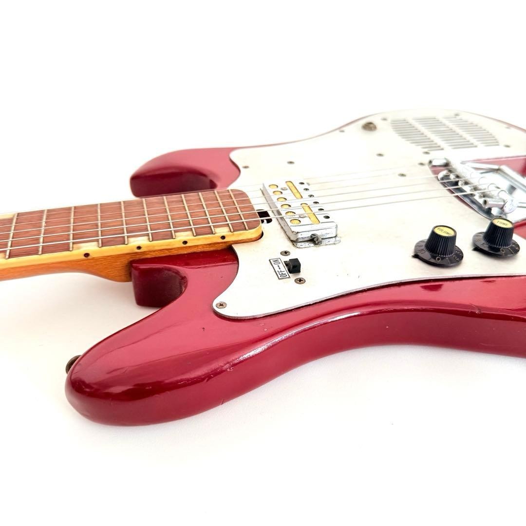 TEISCO TRG-1L Built-in Amp & Speaker Foil PU Vintage Rare Guitar 1964 MIJ Japan
