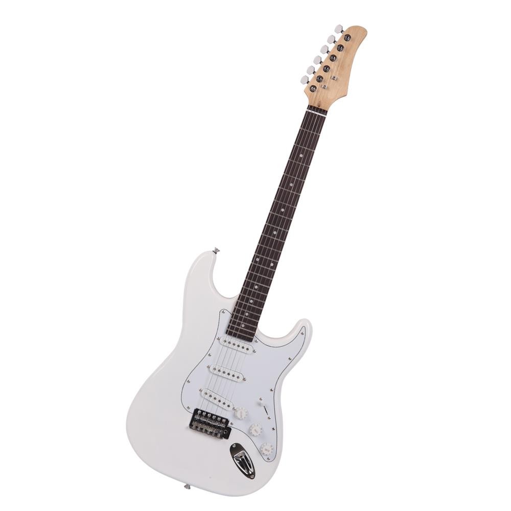 Solid Body Full-Size 39 Inch ST Electric Guitar Basswood School Band Beginner