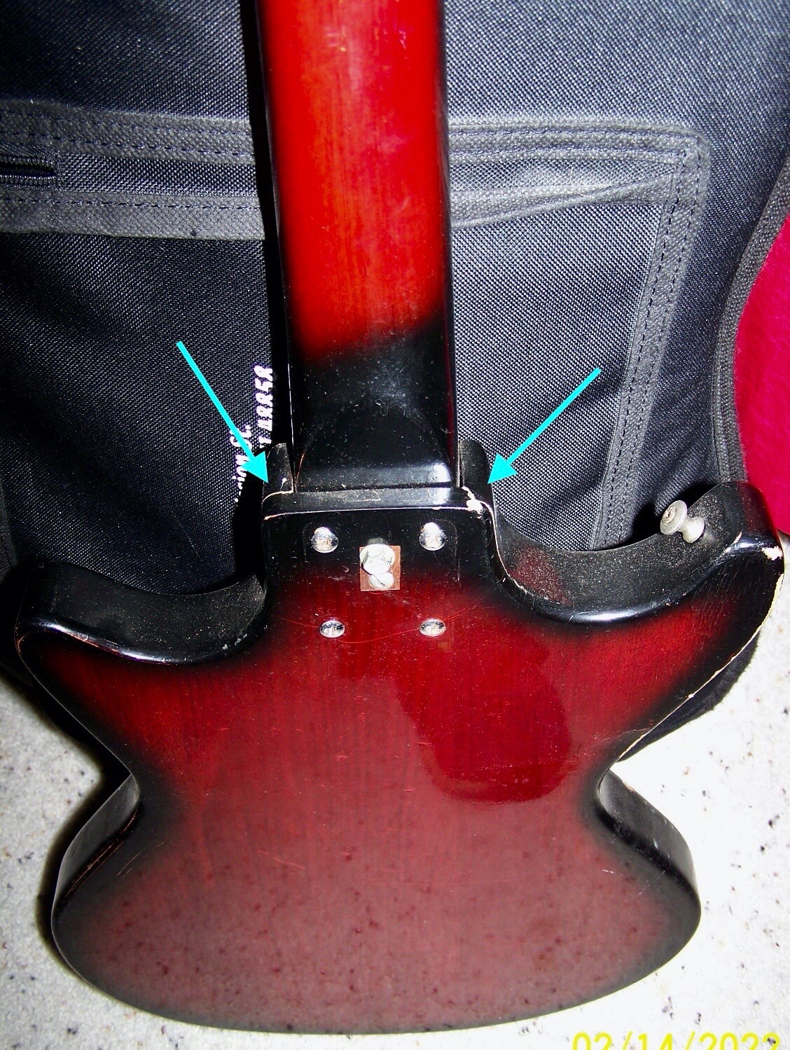 1960’s Andre Teisco Kawai 3 Pickup Electric Guitar