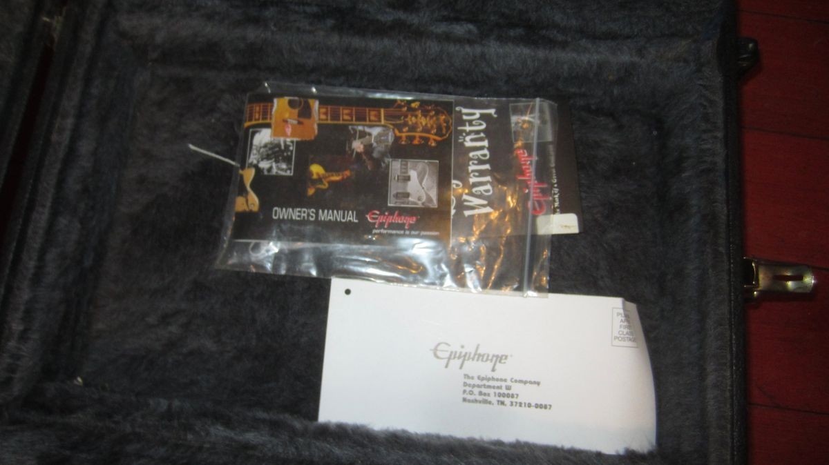 ~2005 Epiphone Firebird VII Sunburst w/ Original Case and Paperwork