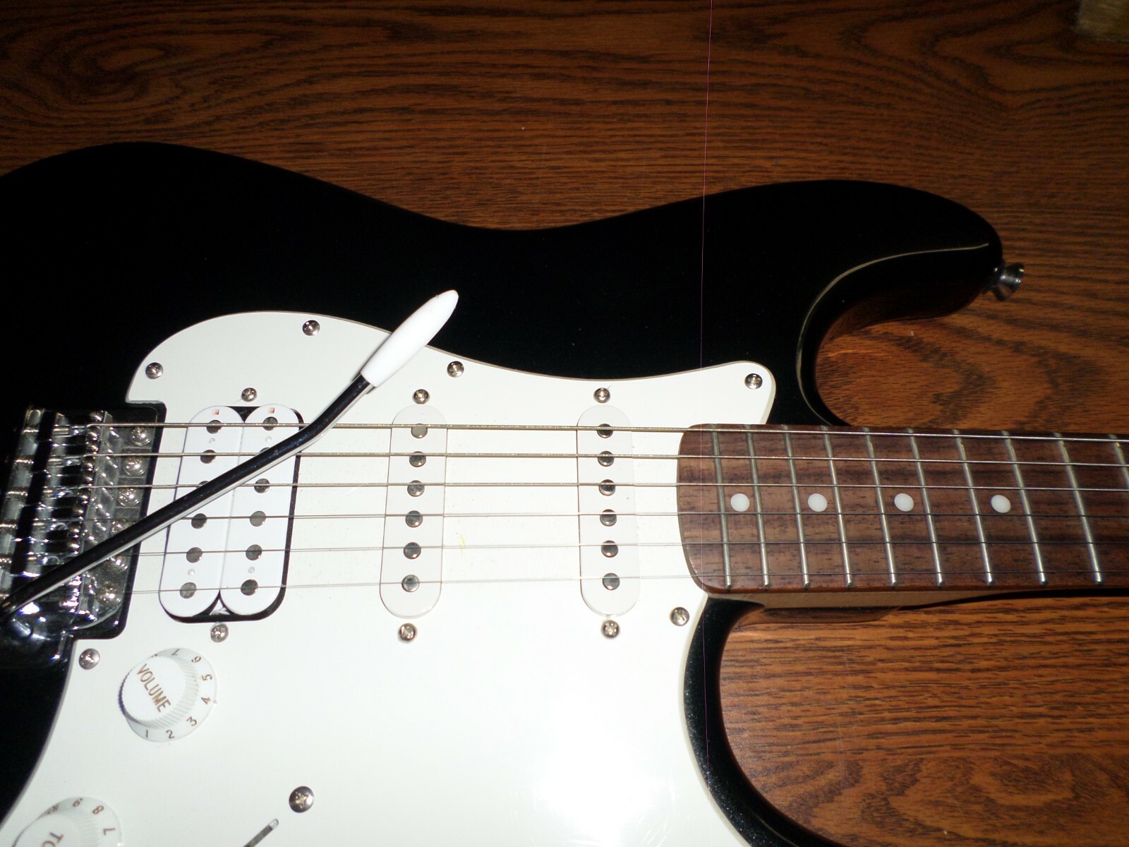 Awesome Black Fender Starcaster Electric Guitar Crafted in Indonesia
