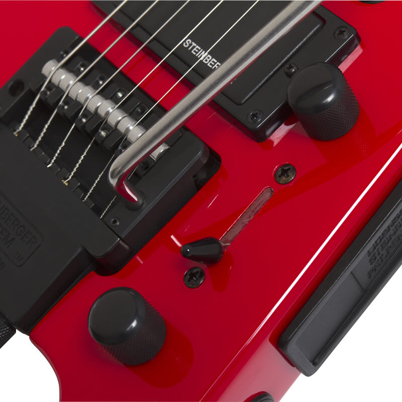 STEINBERGER Spirit GT-PRO Deluxe Series Headless Electric Guitar Hot Rod Red