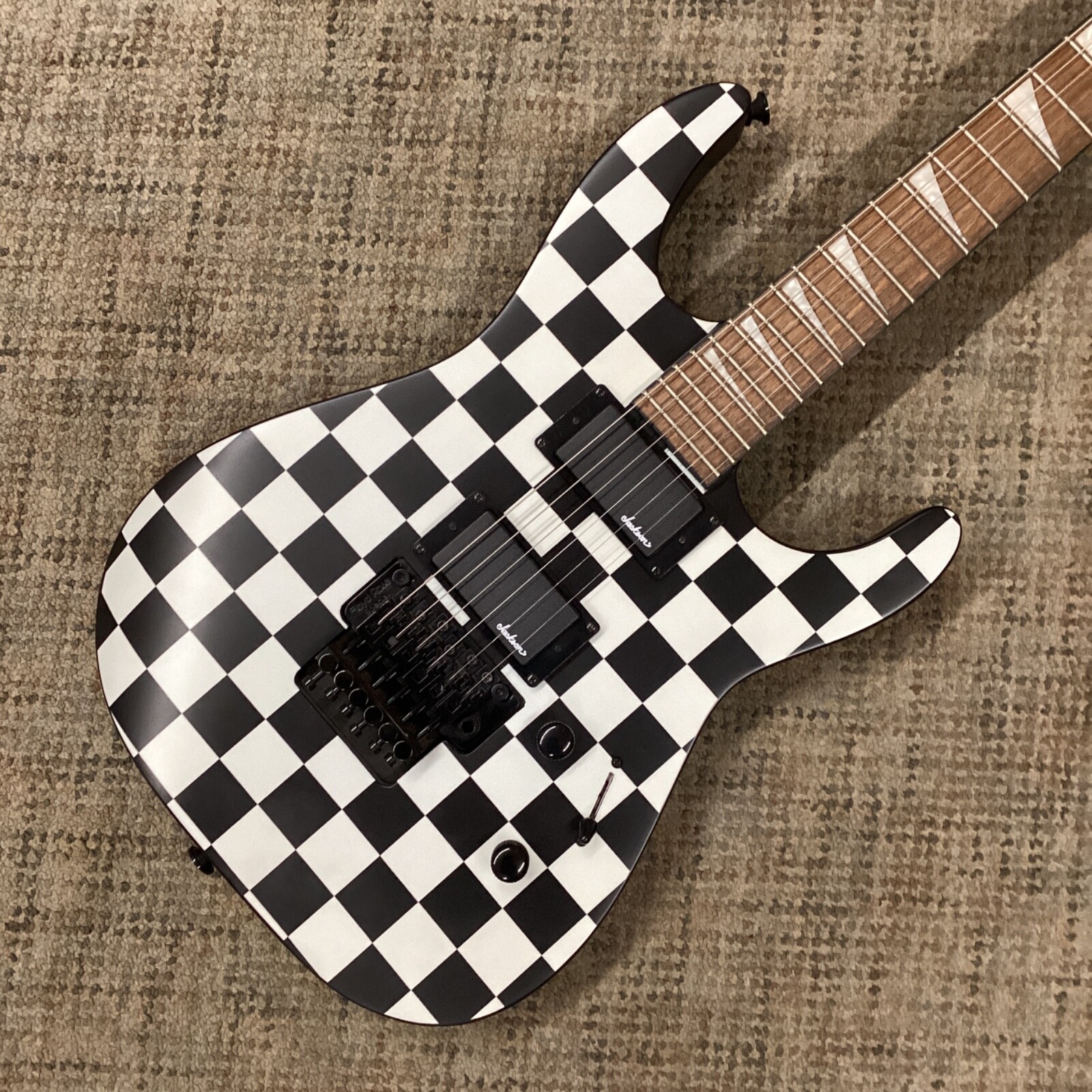 Jackson X Series SLX DX SOLOIST electric guitar Checkerd Past