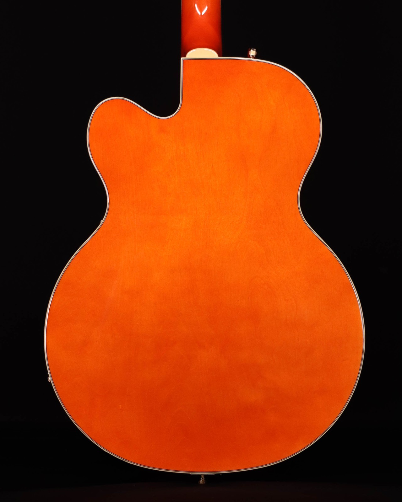 Gretsch Synchromatic Nashville Hollow Body Single-Cut, Ebony FB, 50’s Orange