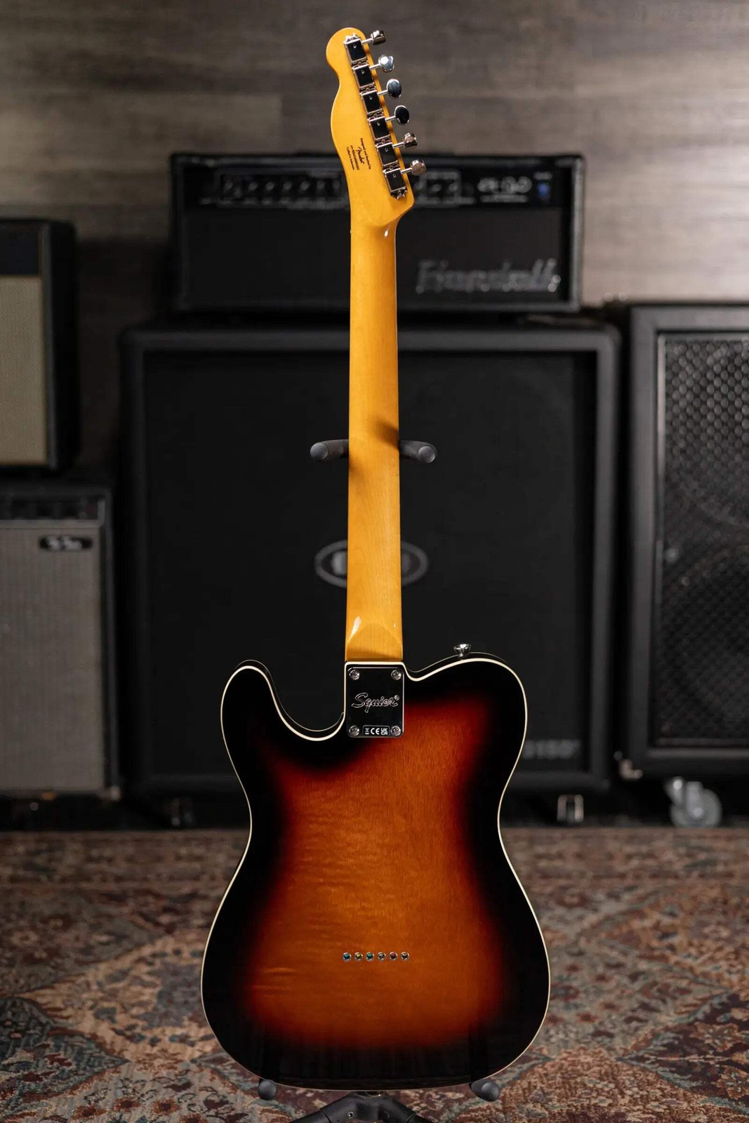 Squier Classic Vibe ’60s Custom Telecaster Electric Guitar – 3-Color Sunburst