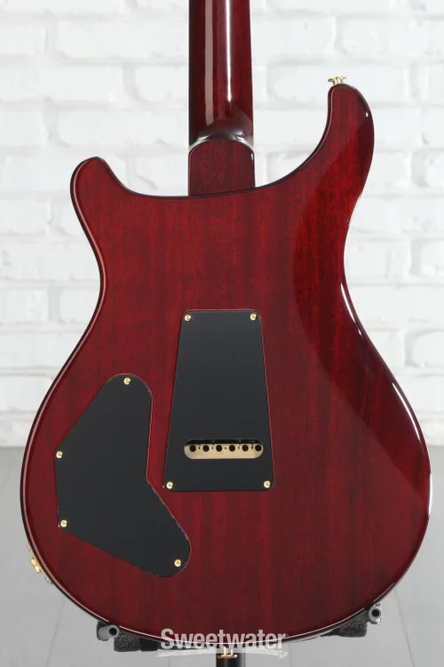 PRS DGT Semi-Hollow Electric Guitar with Birds Inlays – Dark Cherry Sunburst,