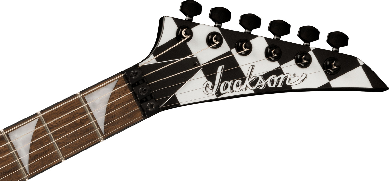 Jackson X Series Soloist, SLX DX, Laurel board, Checkered Past with Floyd Rose