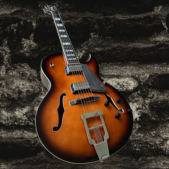 Aslin Dane Jazz King Tobacco sunburst