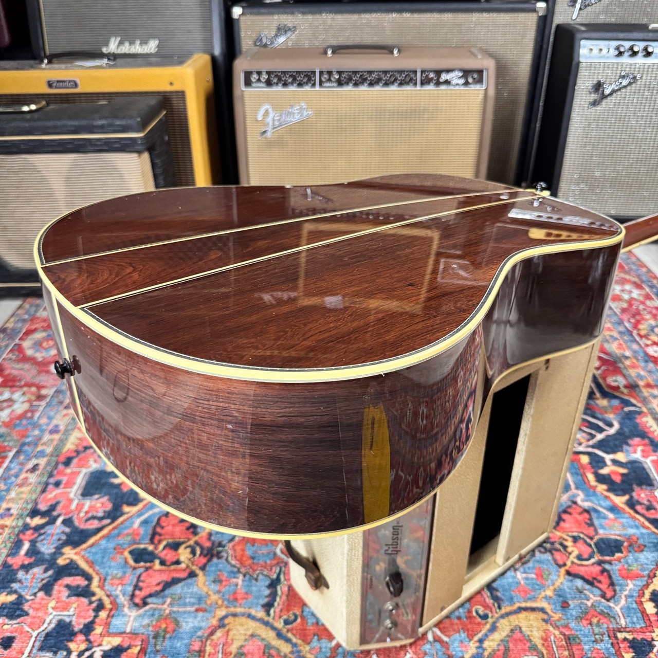 *Video* Yamaha Custom Shop Luxury Line LL31B 1997 All Solid Woods w/Tags & HSC