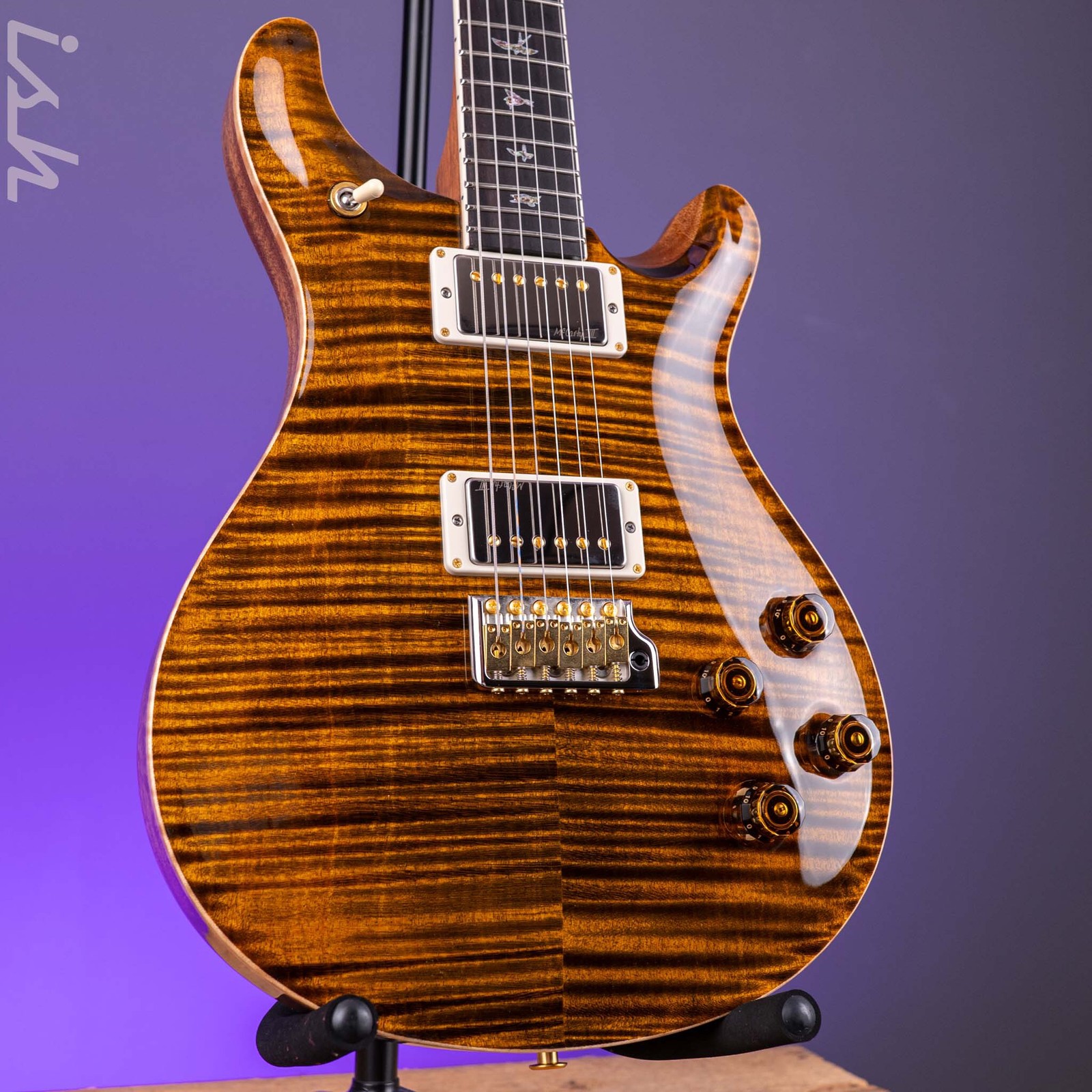 PRS Wood Library McCarty 594 Tremolo 10-Top Tiger Eye