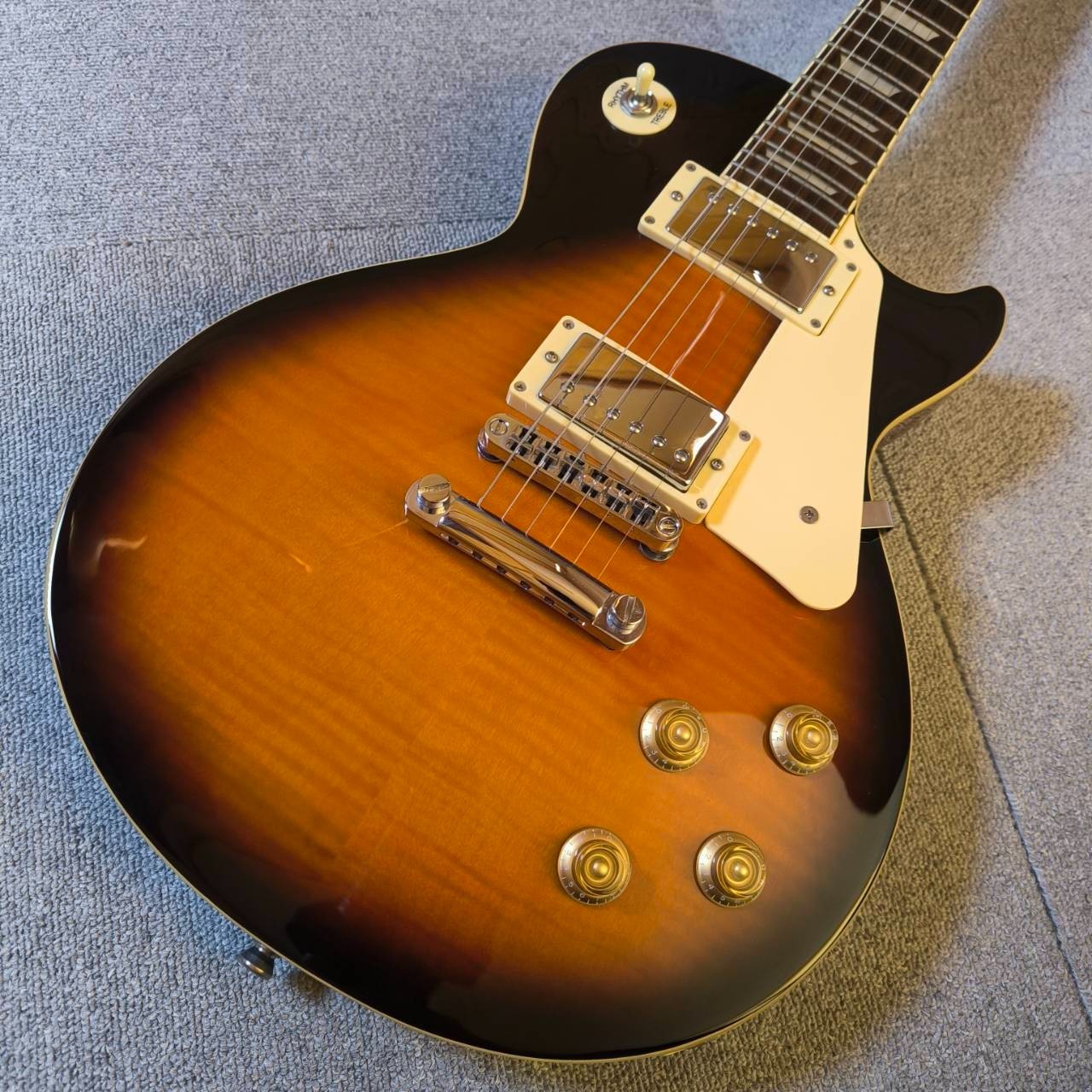 Blitz by Aria Pro II Les Paul Standard Type Cherry Sunburst Ship From Japan #2