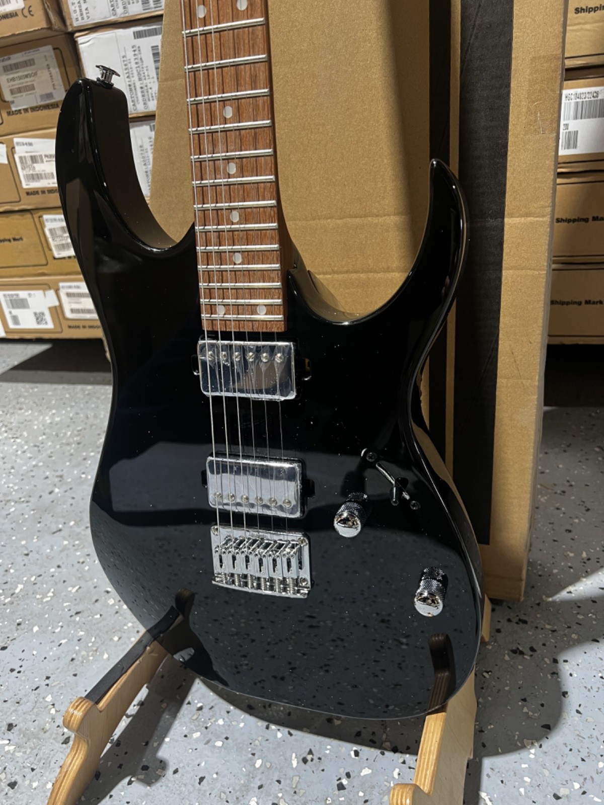 Ibanez GIO GRG121SP Electric Guitar – Black Night