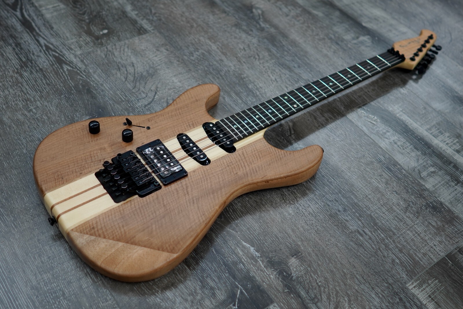AIO Wolf S1 Floyd Rose Left-Handed Electric Guitar – Solid Maple top