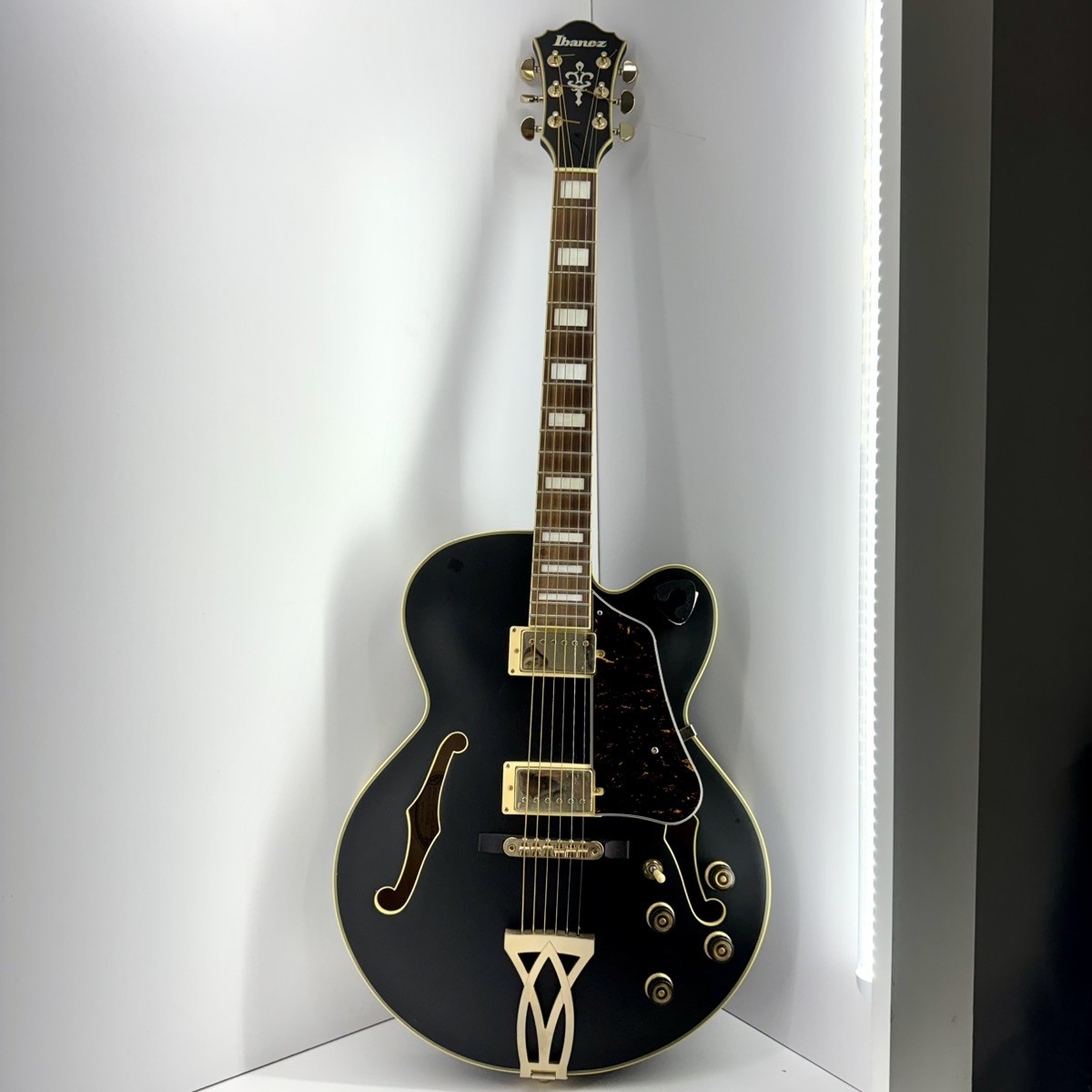 Ibanez Artcore AF75G Black 6 String Electric Guitar (WMP018244)