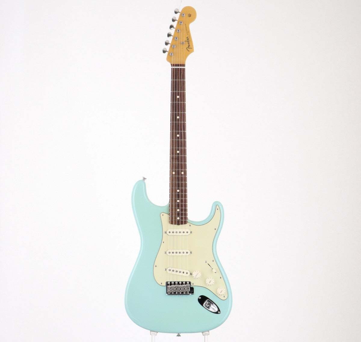 Fender American Vintage 62 Stratocaster Thin Lacquer Daphne Blue Used Electric