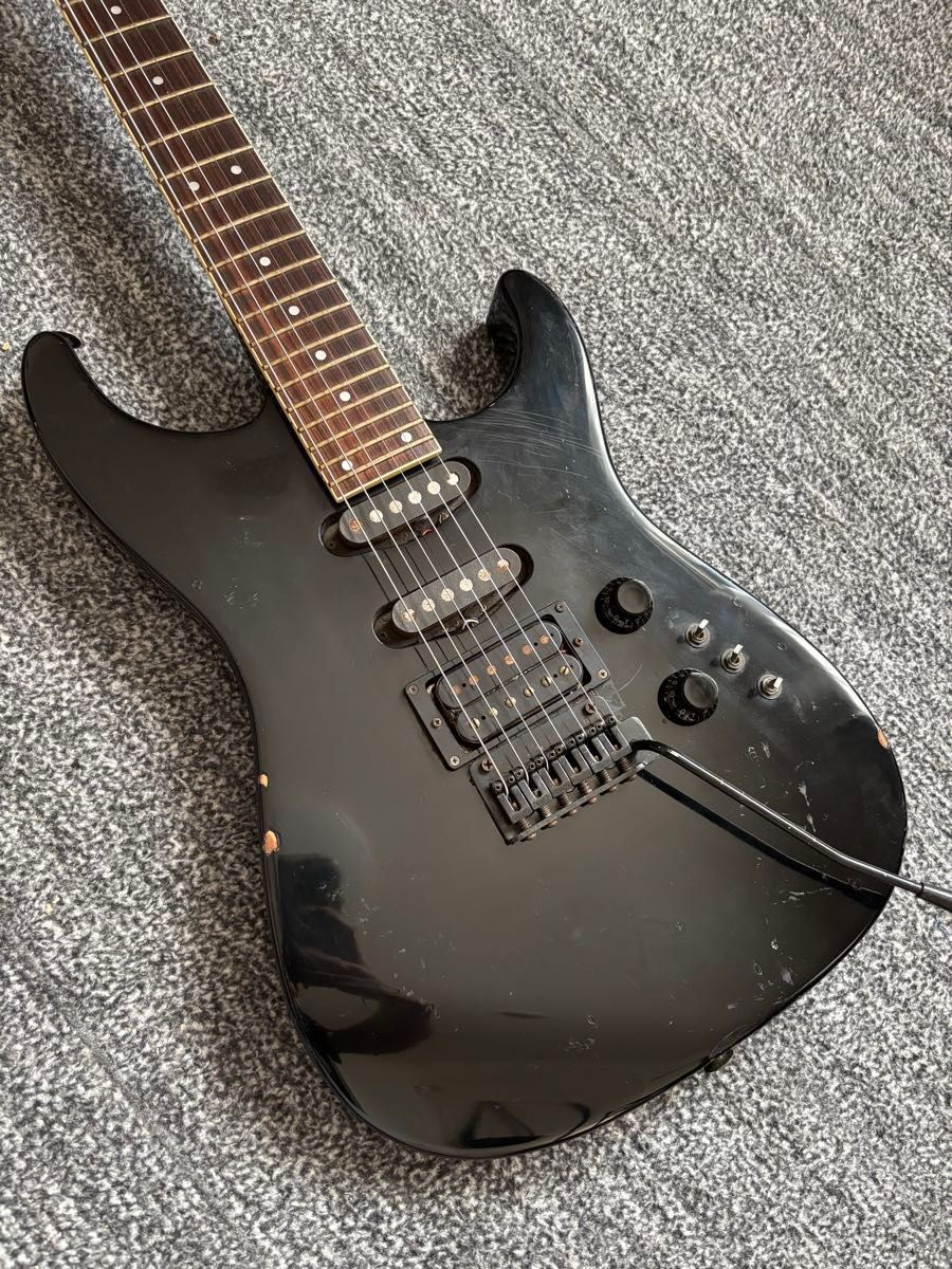 Greco JJ-1 Electric Guitar 1986 Vintage HSS Tremolo Tested Japan