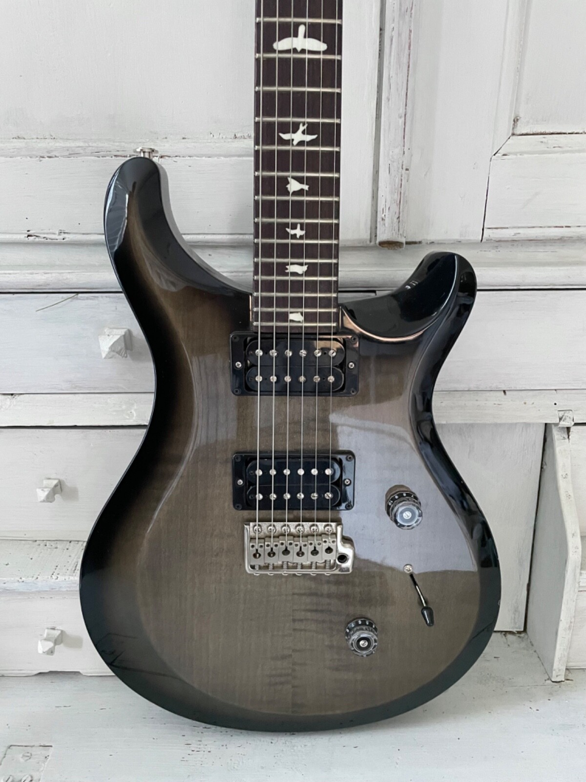 Paul Reed Smith PRS S2 Custom 24 Gray Black 2013 W/ Original Gig Bag