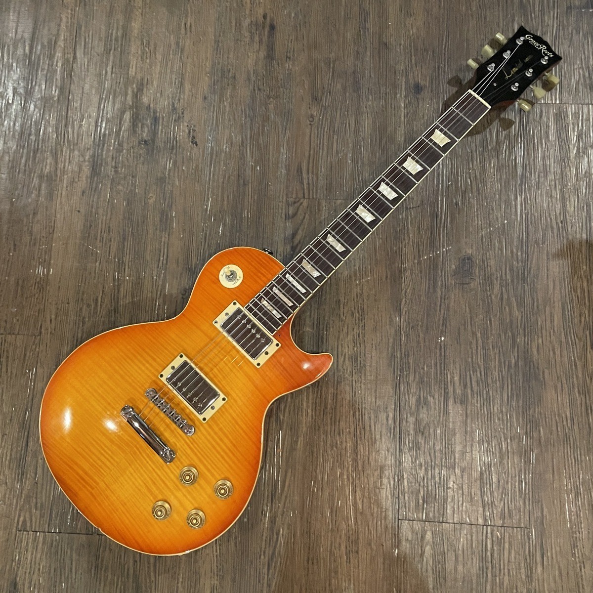 [GrassRoots] Limited Model Les Paul type Electric Guitar Used From Japan No Case