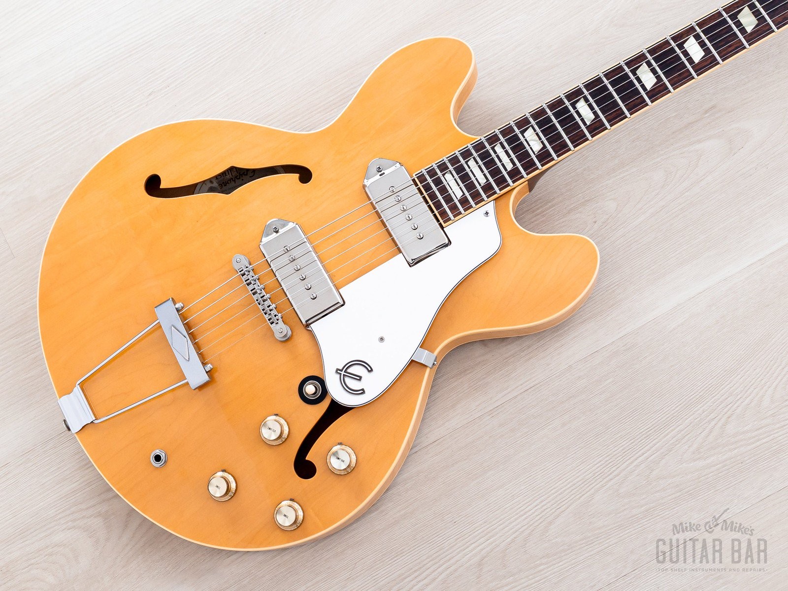 2006 Epiphone Elitist 1965 Casino Revolution w/ Case & Gibson P-90s, Japan