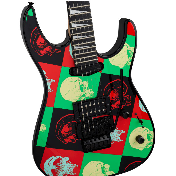 Jackson X Series Dinky DK1A, Amaranth Fingerboard, Warhol