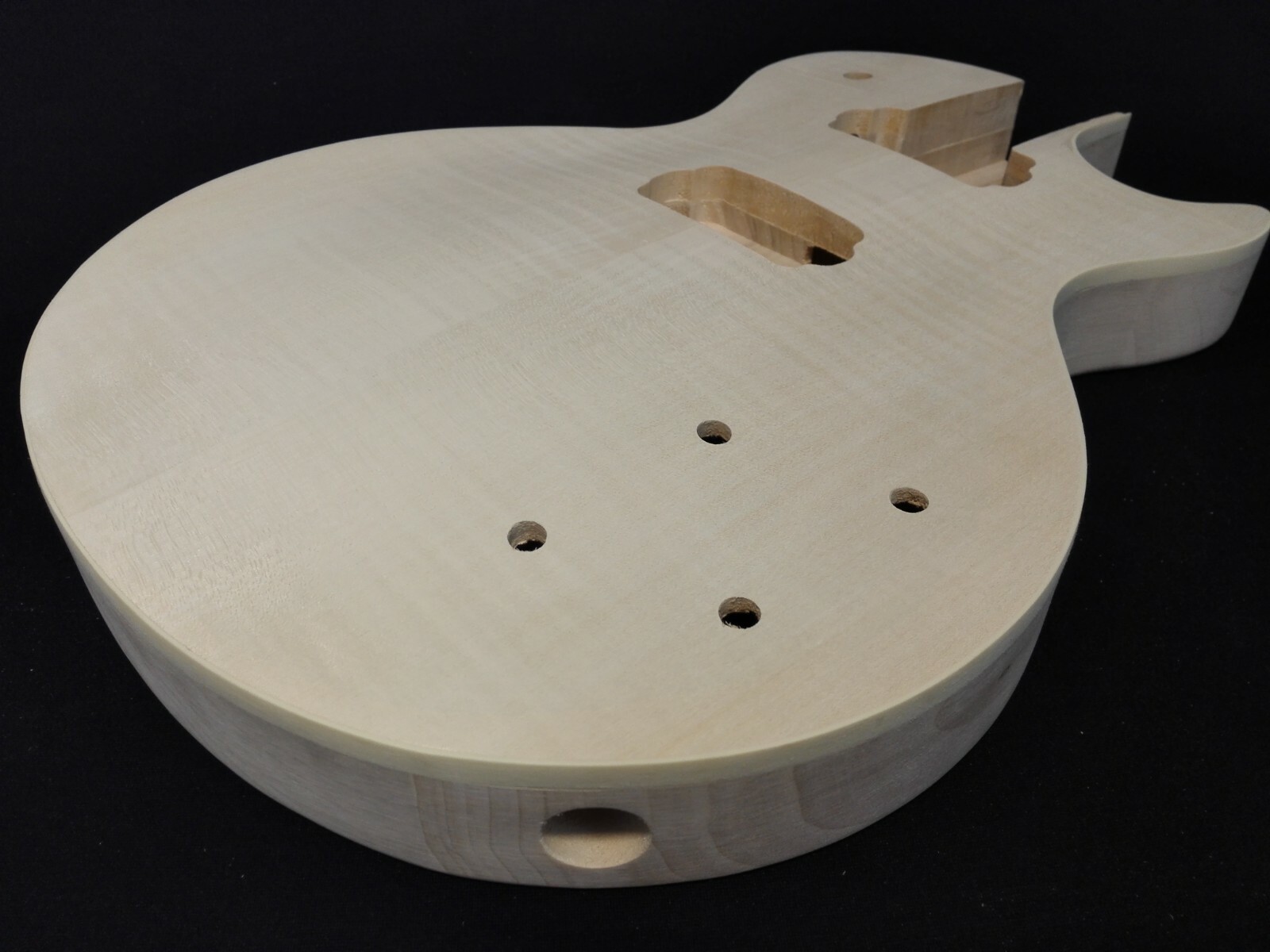 HSLPP 19380B Complete NO-SOLDERING Electric Guitar DIY, Set Neck, Basswood Body