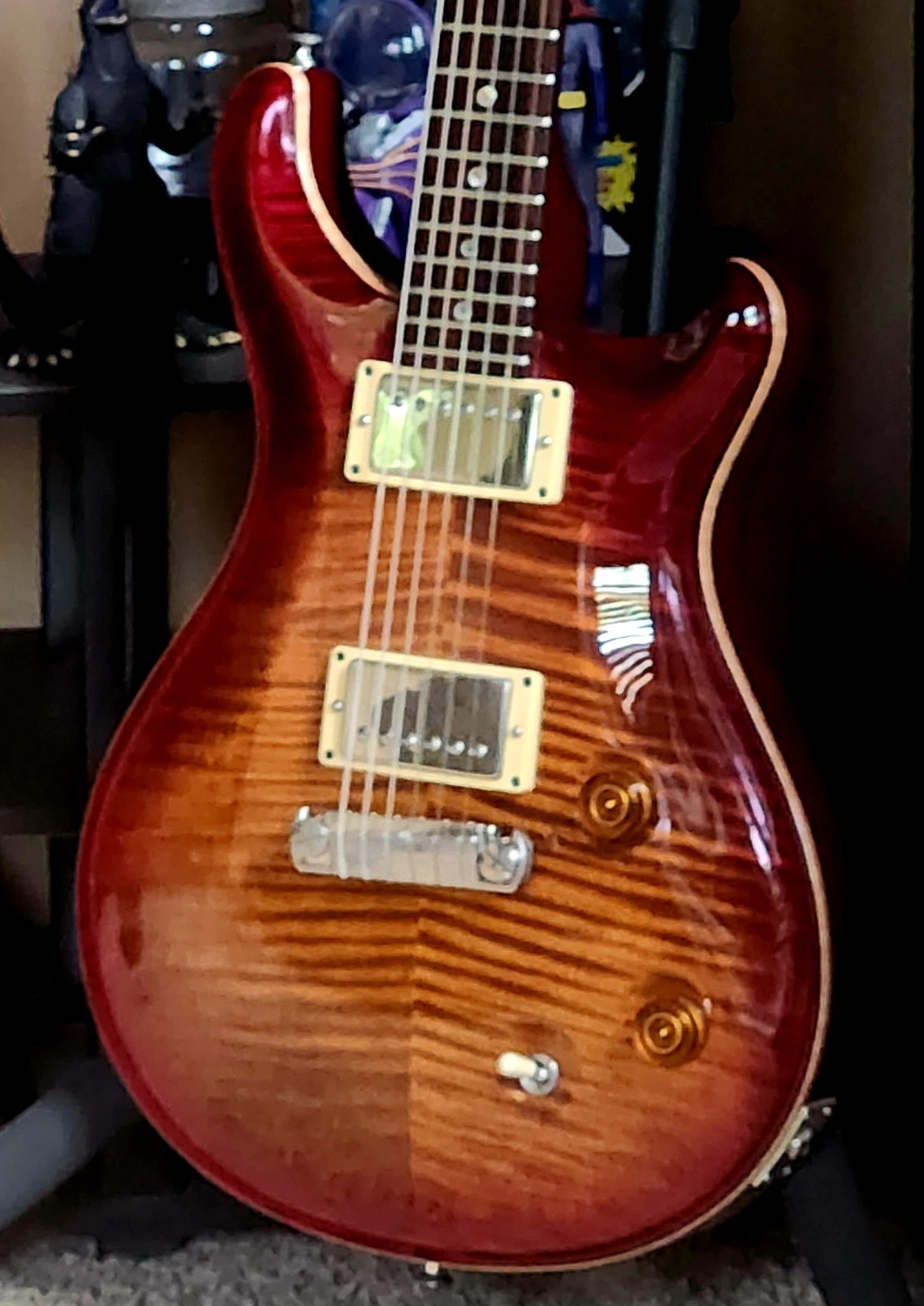 2000 PRS McCarty Tobacco Sunburst Flame Top Moon Inlays OHSC Ted McCarty Era