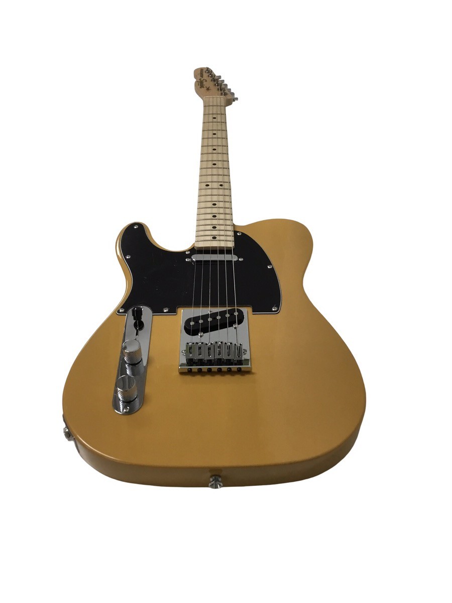 SQUIER AFFINITY SERIES TELECASTER LEFT-HANDED GUITAR BUTTERSCOTCH BL (EPJ032588)