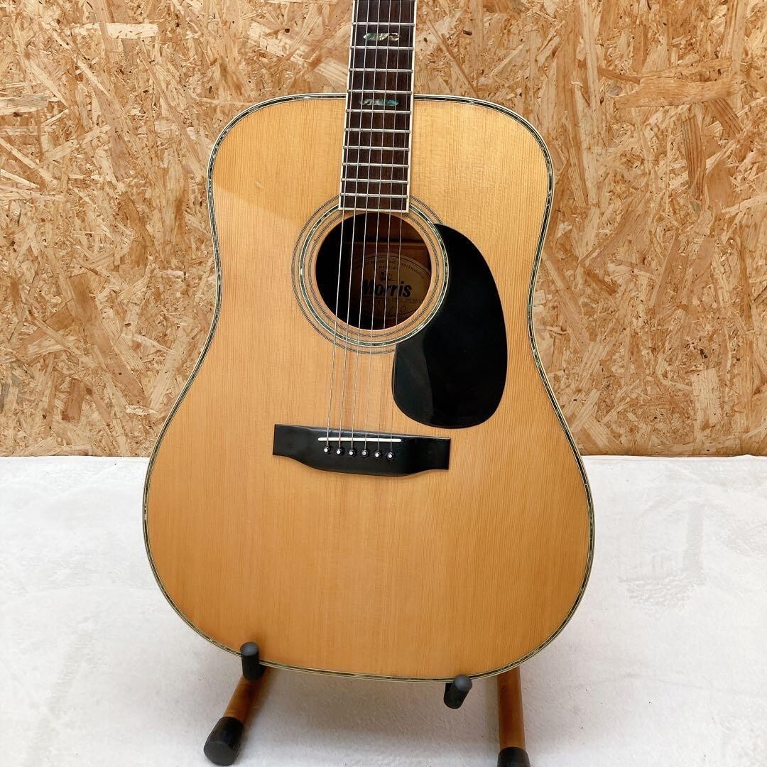 morris w-40 side back Jacaranda 3P back acoustic guitar