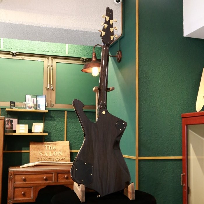 Electric Guitar Greco GM-CST/TM/TBK Trans Black Japan Tiger Maple Top Ebony