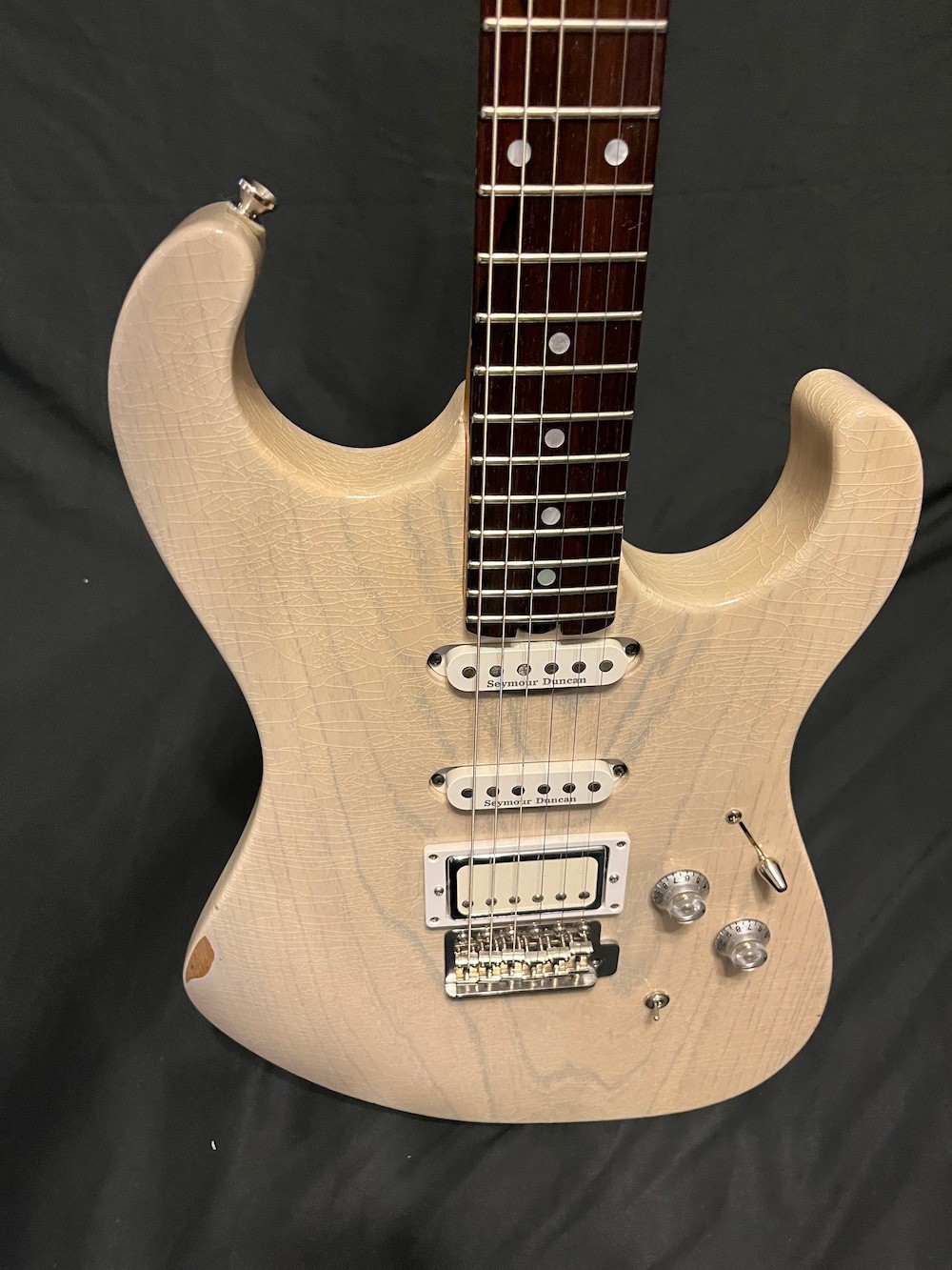 2020 Asher The Los Angeles California Blonde Boutique Handmade Guitar W/OHSC