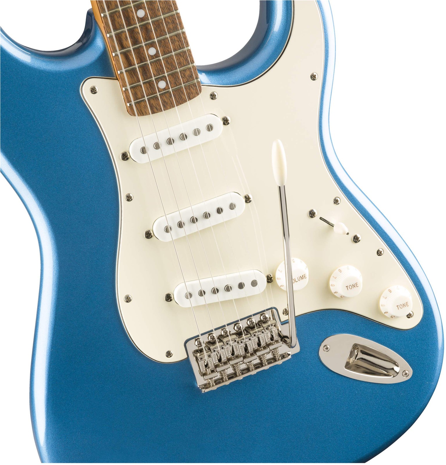 Squier by Fender Classic Vibe 60s Stratocaster® Electric Guitar, Lake Placid Blu