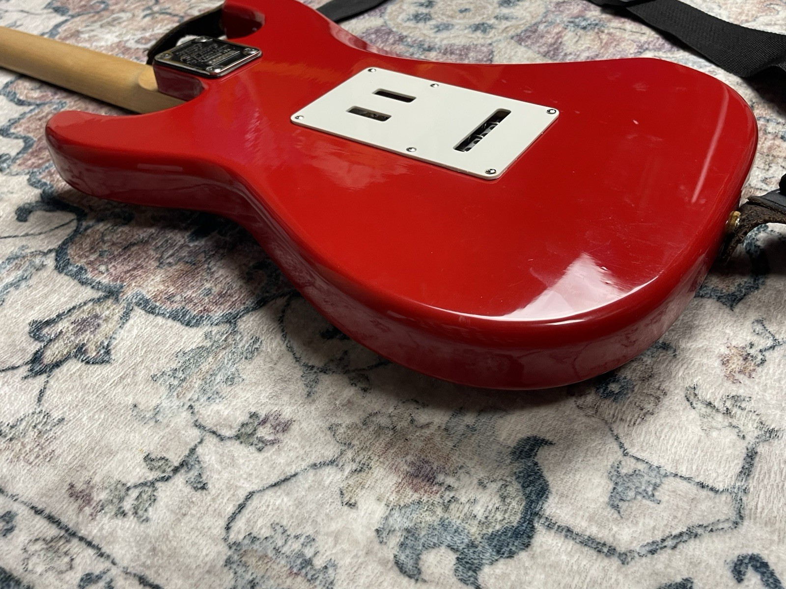 Vintage Epiphone Stratocaster S-series Apple Red White