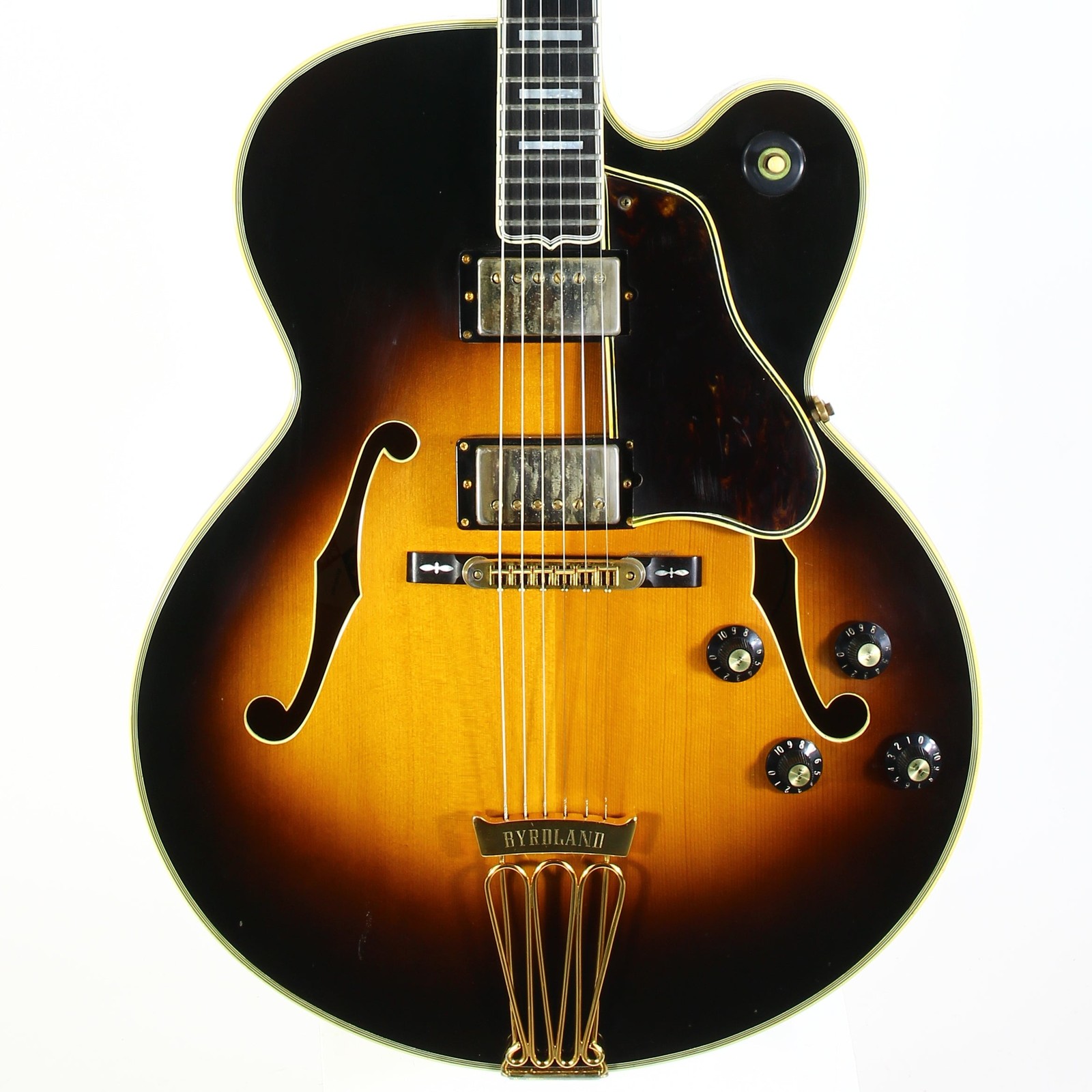 Gibson Byrdland Thinline Hollowbody Archtop Electric Guitar 1978 Tobacco