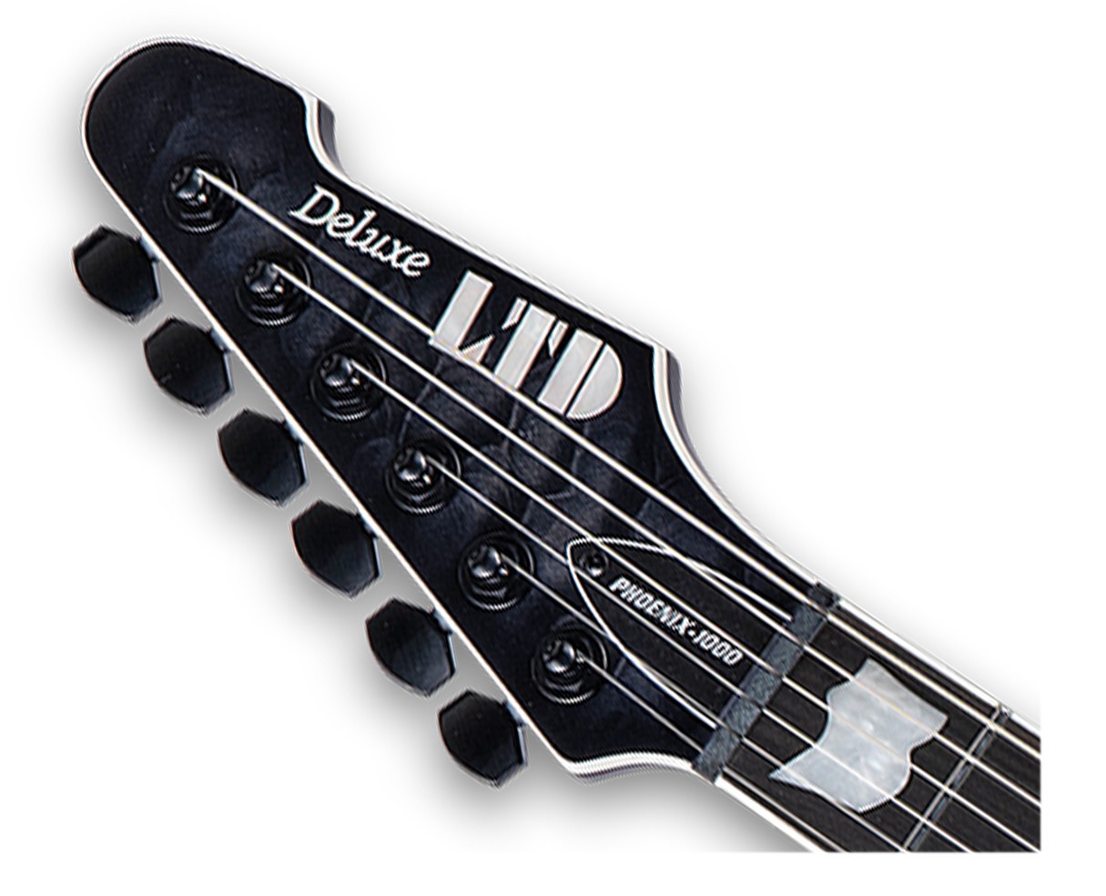 ESP LTD PHOENIX-1000 QM Left Handed Guitar – See Thru Black Sunburst – B-Stock