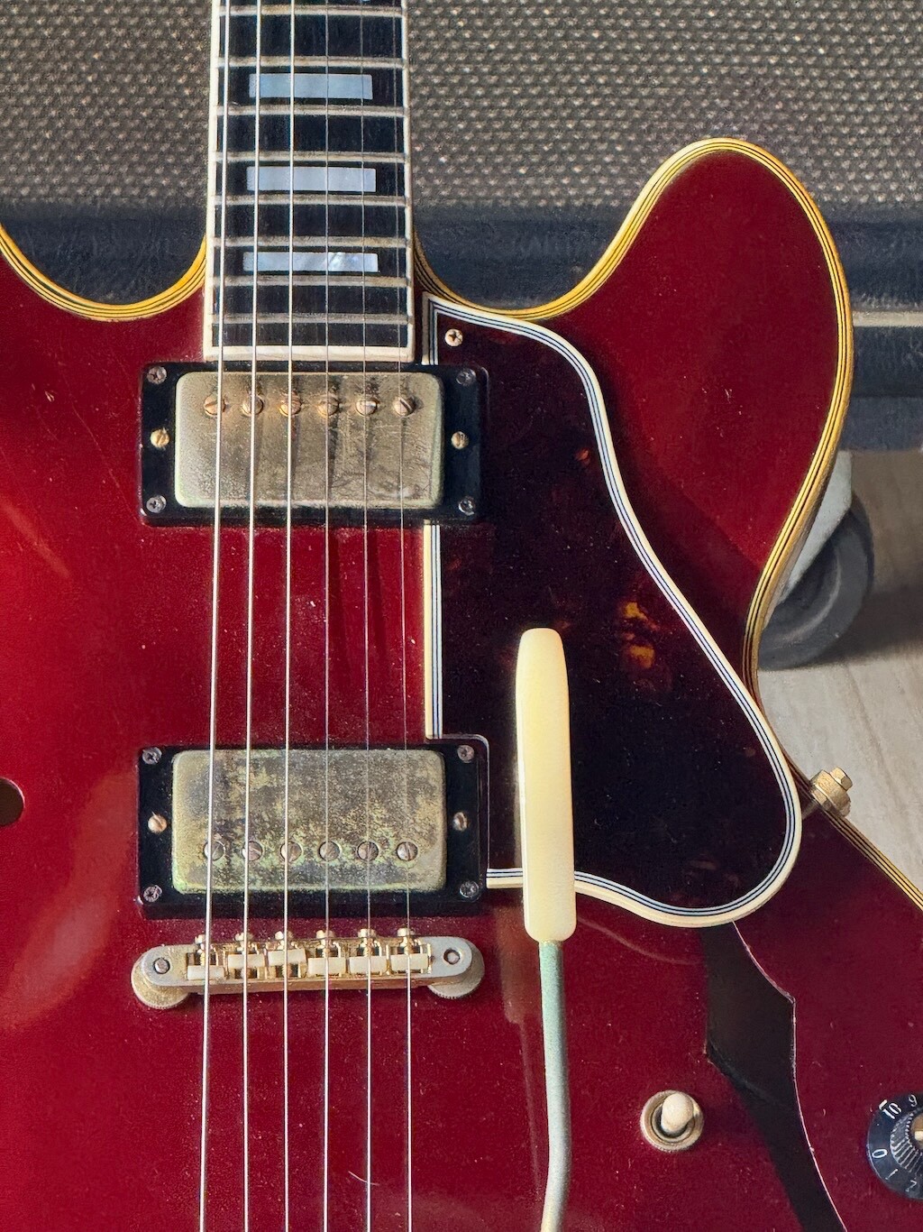 1967 Gibson ES-355TDC “Sparkling Burgundy” & “Mono” a rare 1 of a kind & Minty !