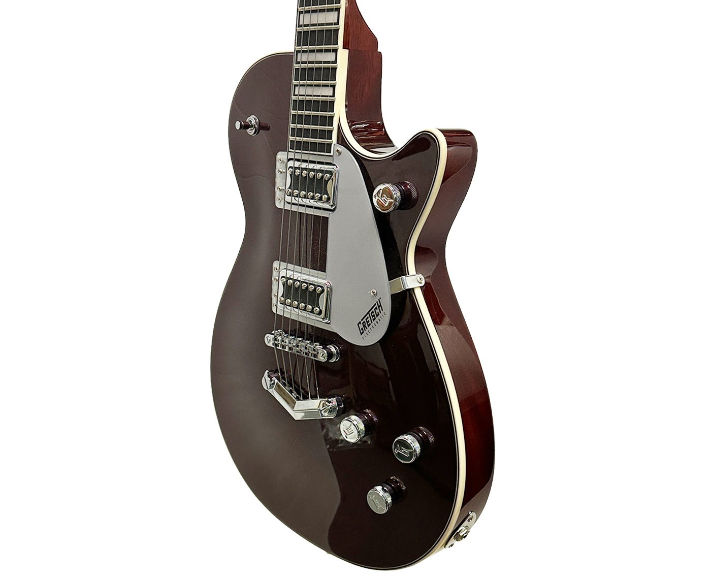 Gretsch G5220 BT BroadTron Jet in Dark Cherry Metallic w/ Case