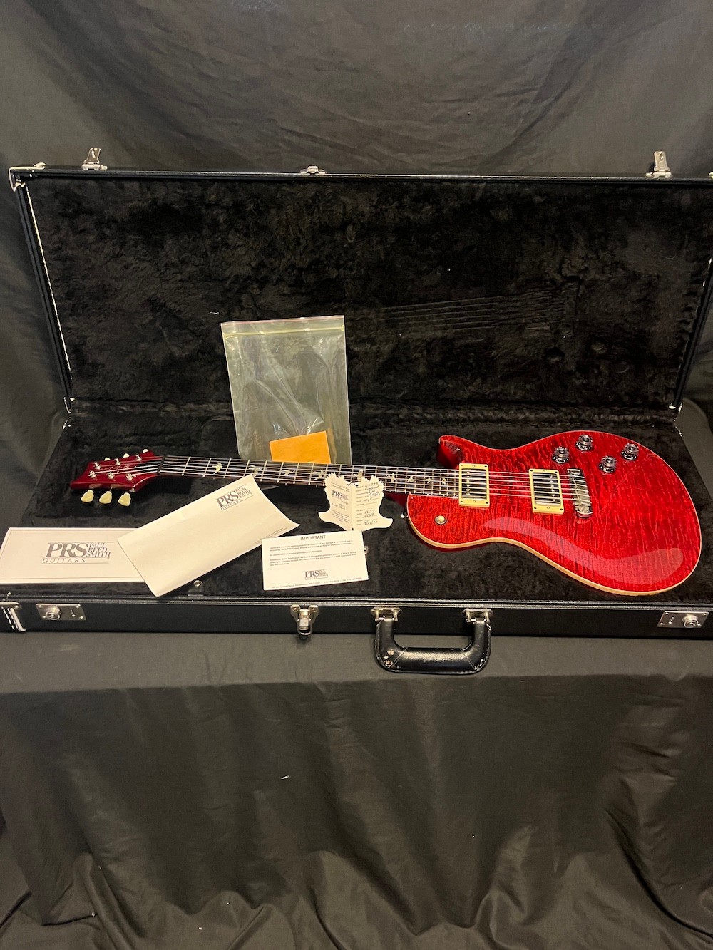 2006 Paul Reed Smith PRS Singlecut Guitar in Black Cherry W/OHSC