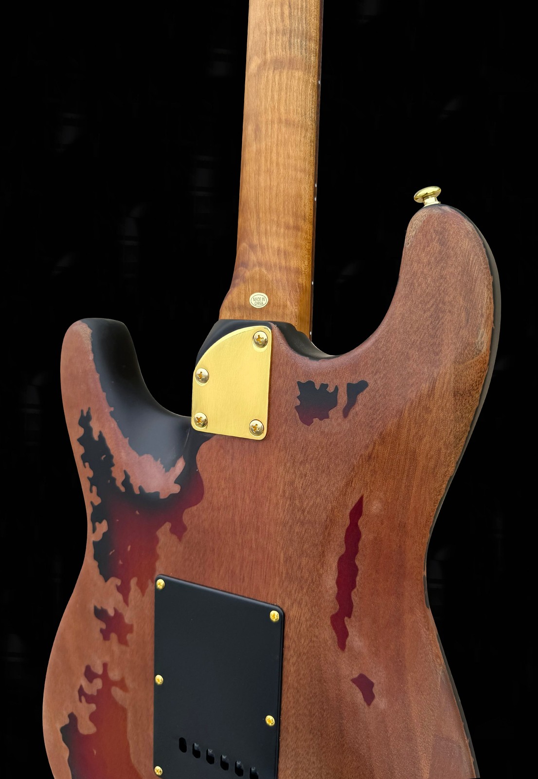 Firefly FFST Relic Electric Guitar Sunburst Roasted Maple Alnico 5 Compound