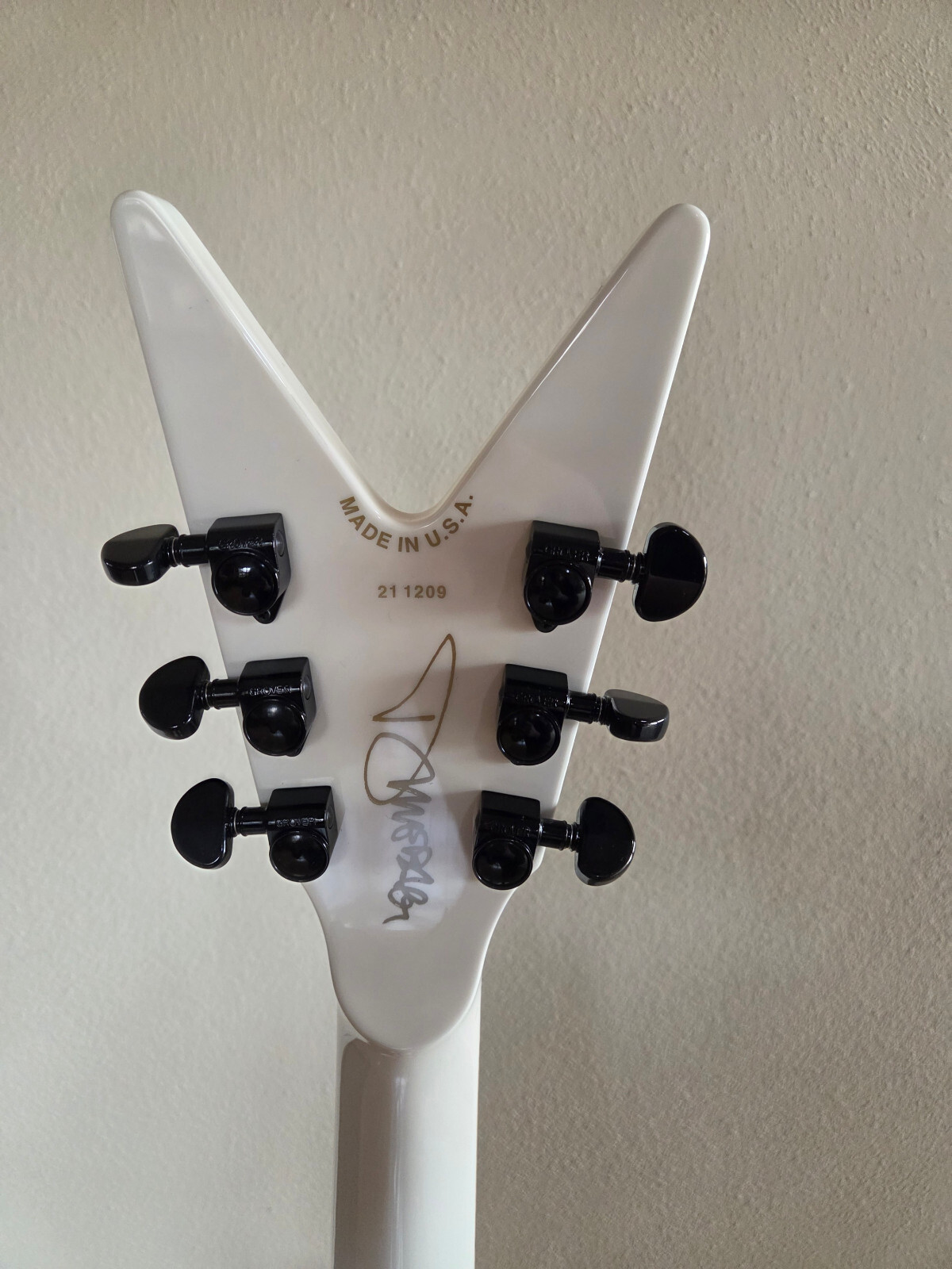 ~ USA ~ 1 of 2 ~ Dean Dime o Flage Dimebag Darrell Pantera Electric Guitar ML