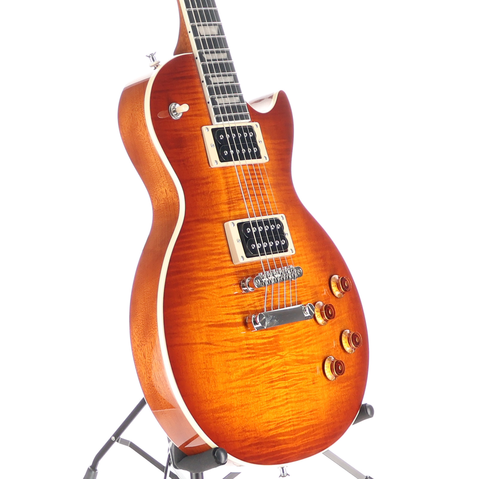 Epiphone Les Paul Modern Figured Electric Guitar Mojave Burst ElecZ (SR) (59040)