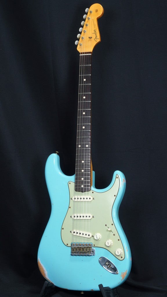 FENDER CS Limited Edition 1960 Stratocaster Relic 2022 Faded Daphne BL[CZ561617]