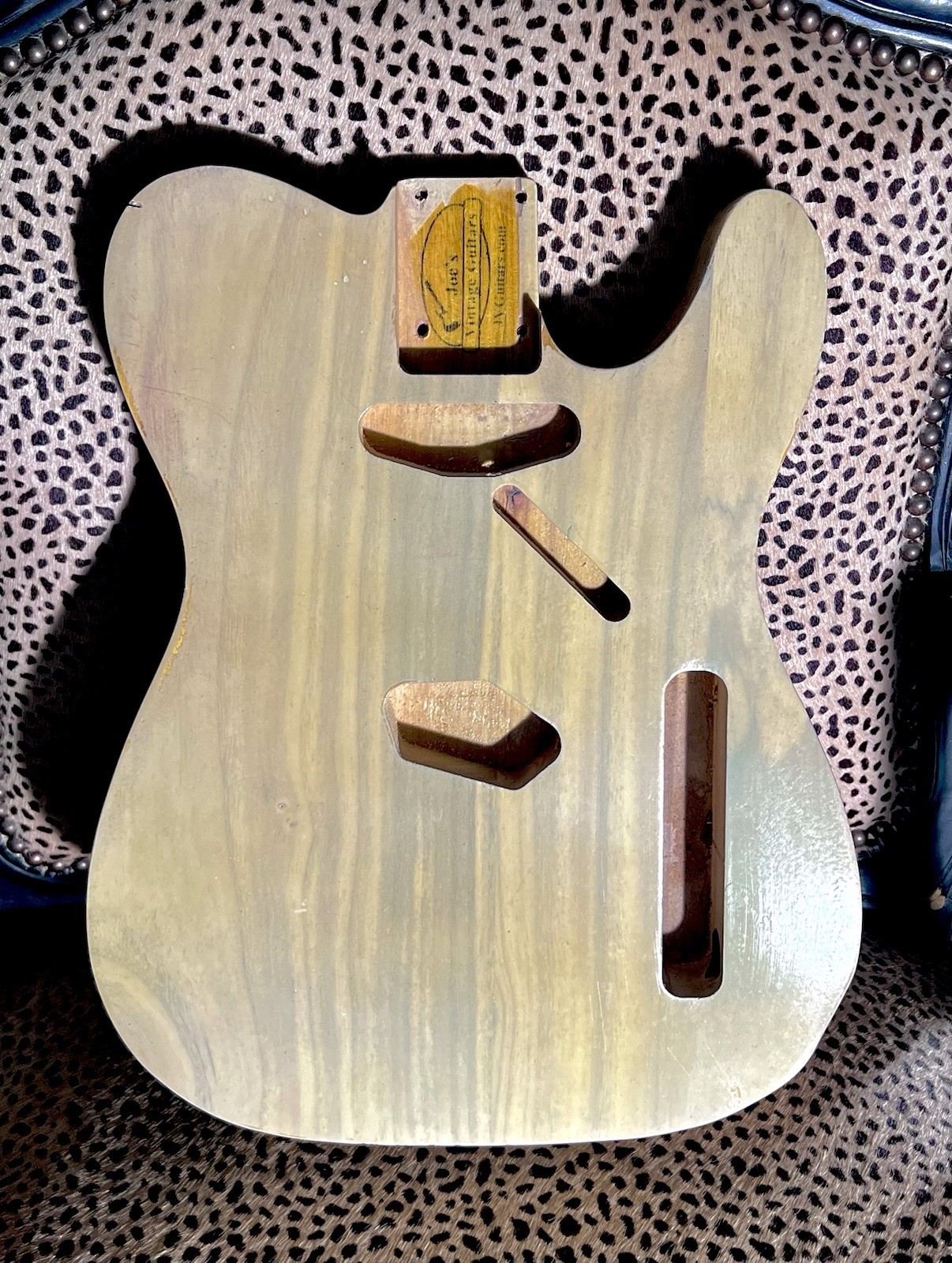 T BODY 60’s NitroThinSkinLacquer See Through BLOND As Seen JVGuitars