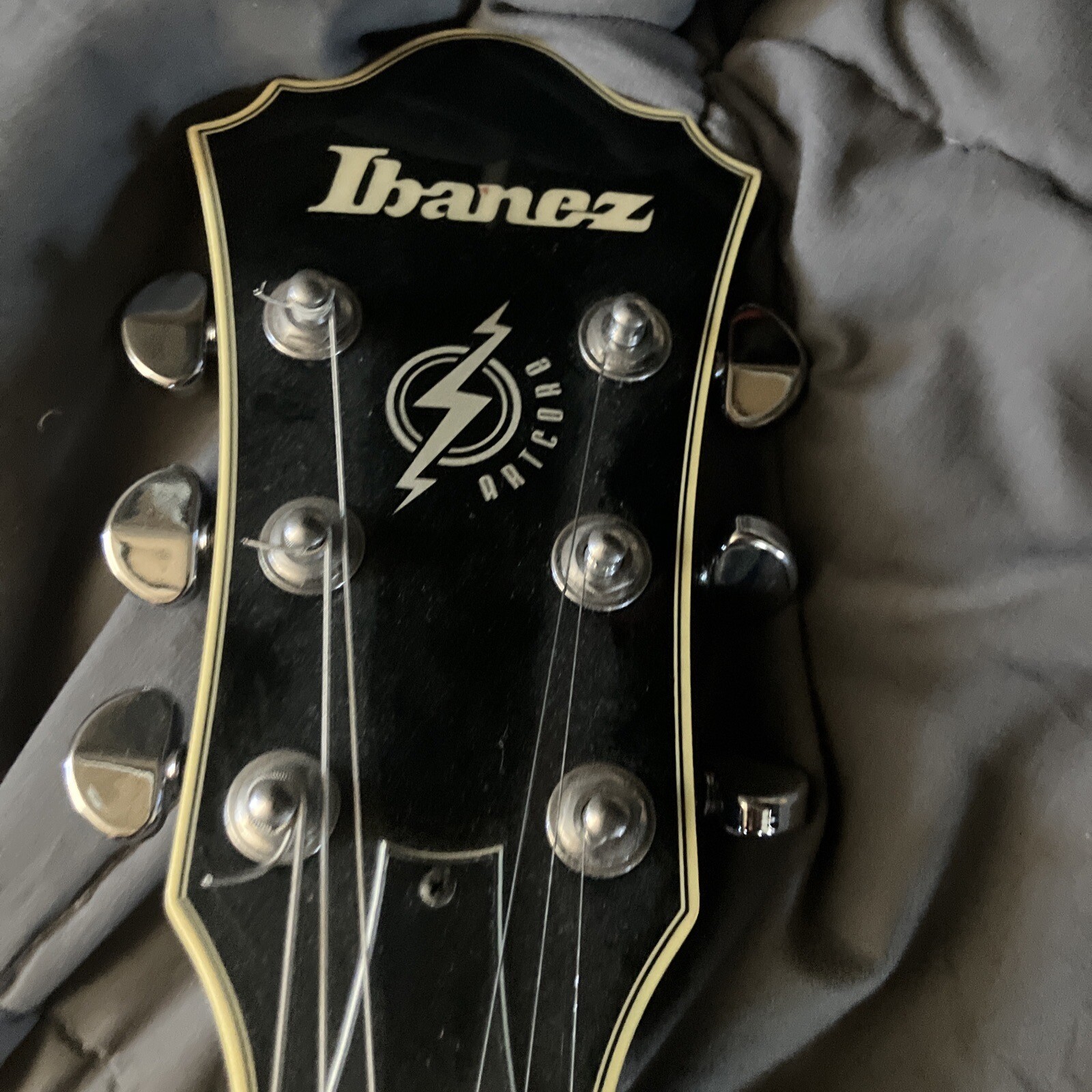 Ibanez Artcore AFS75T Hollowbody Blue With Breedlove Case Mint Condition