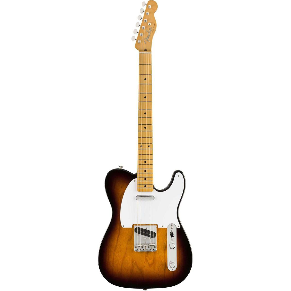Fender Vintera ’50s Telecaster Electric Guitar, Maple, 2-Color Sunburst