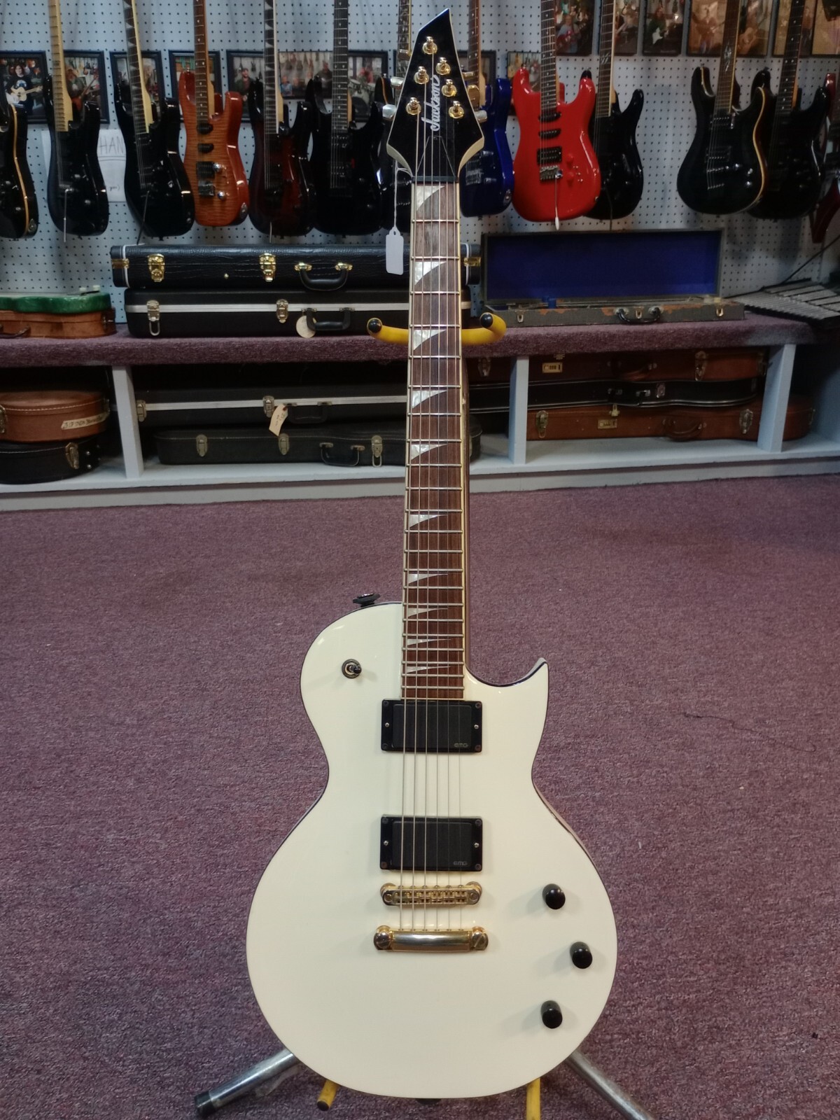 Jackson X Series Monarkh SCXMG 2016 Ivory Gloss W/Gig bag *** FREE SHIPPING ***