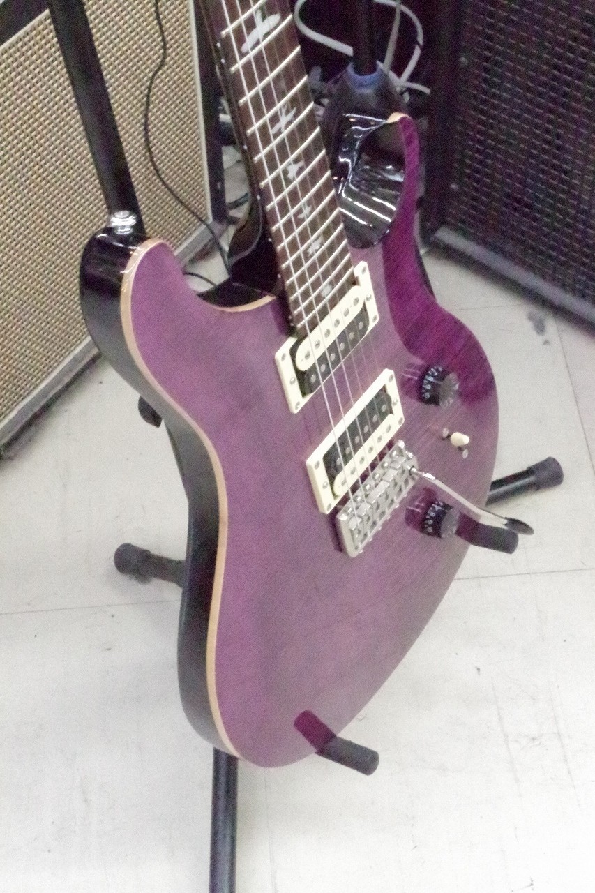 PRS SE Custom 24 Electric Guitar, C-shape Neck, Good Condition, Gig Case