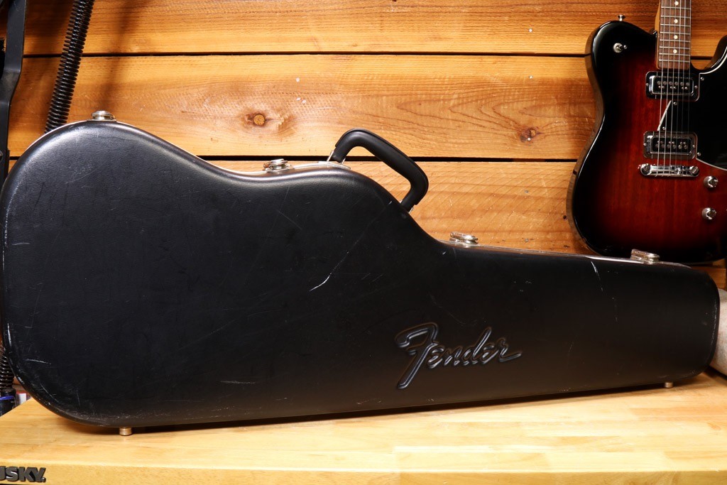 Fender Tele-Sonic + OHSC 1999 – Nice! Crimson Red Transparent 85830
