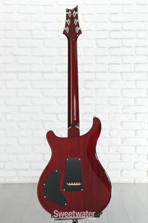 PRS DGT Semi-Hollow Electric Guitar with Birds Inlays – Dark Cherry Sunburst,
