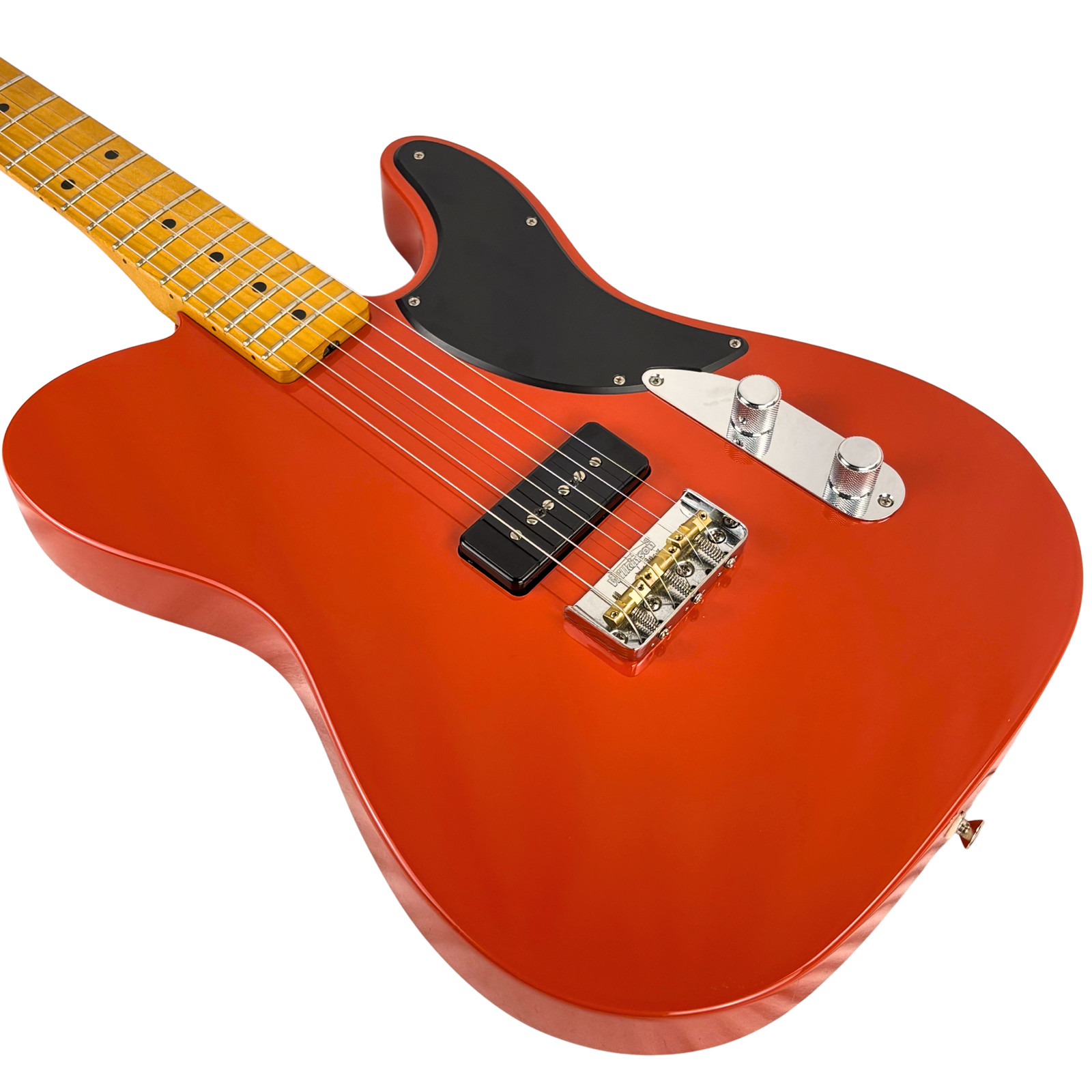 Fender Noventa Telecaster, Maple Fingerboard, Fiesta Red W/HSC (Used)