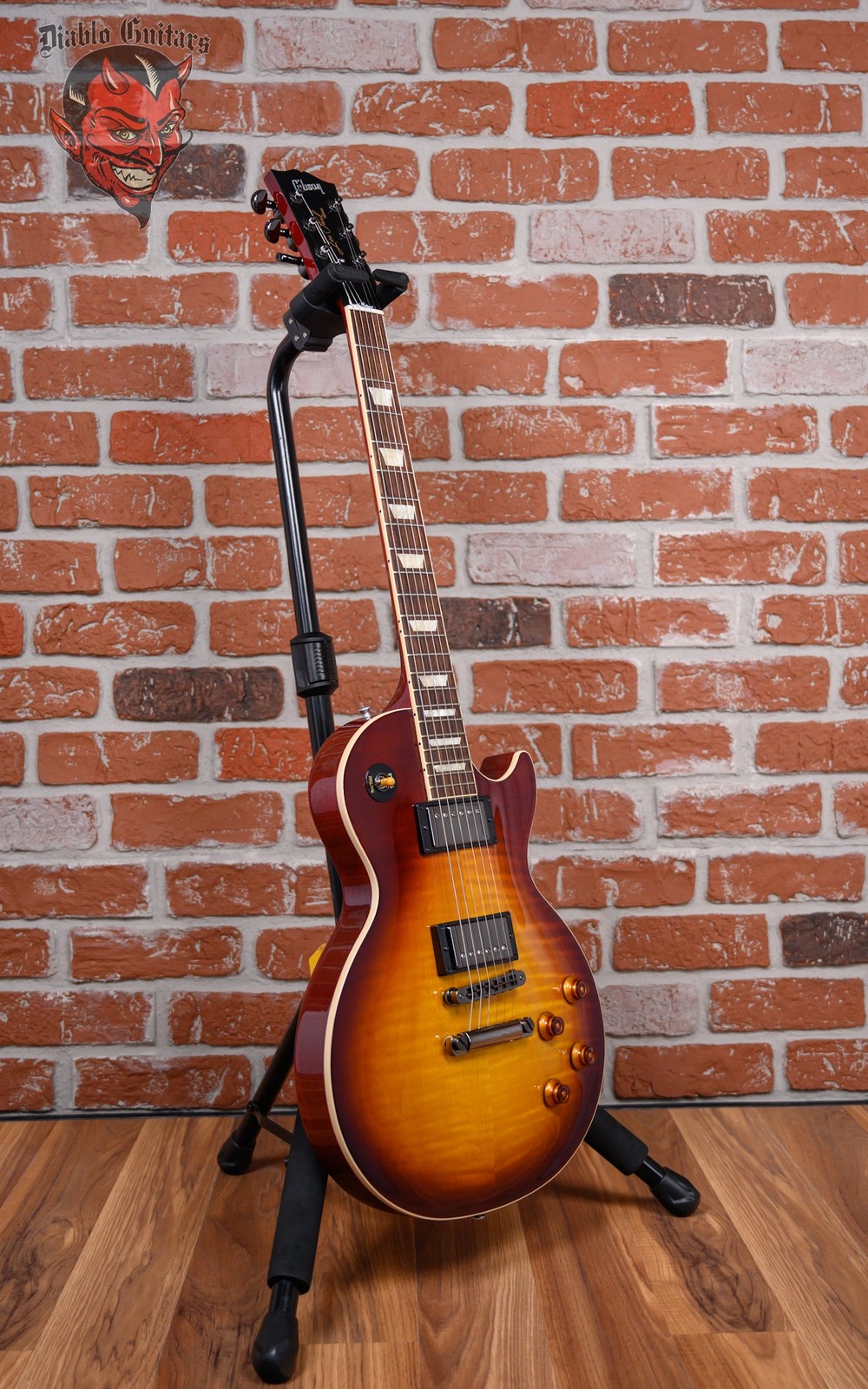Gibson Les Paul Standard Mod Shop Flame Maple Top Iced Tea Burst 2020 w/OHSC